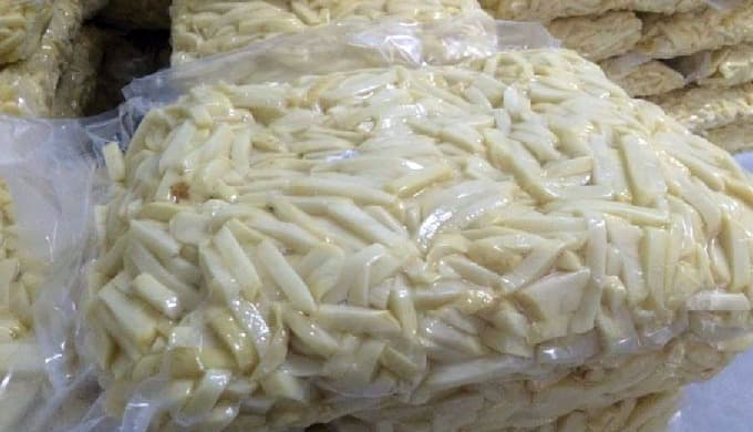 Frites sous-vide